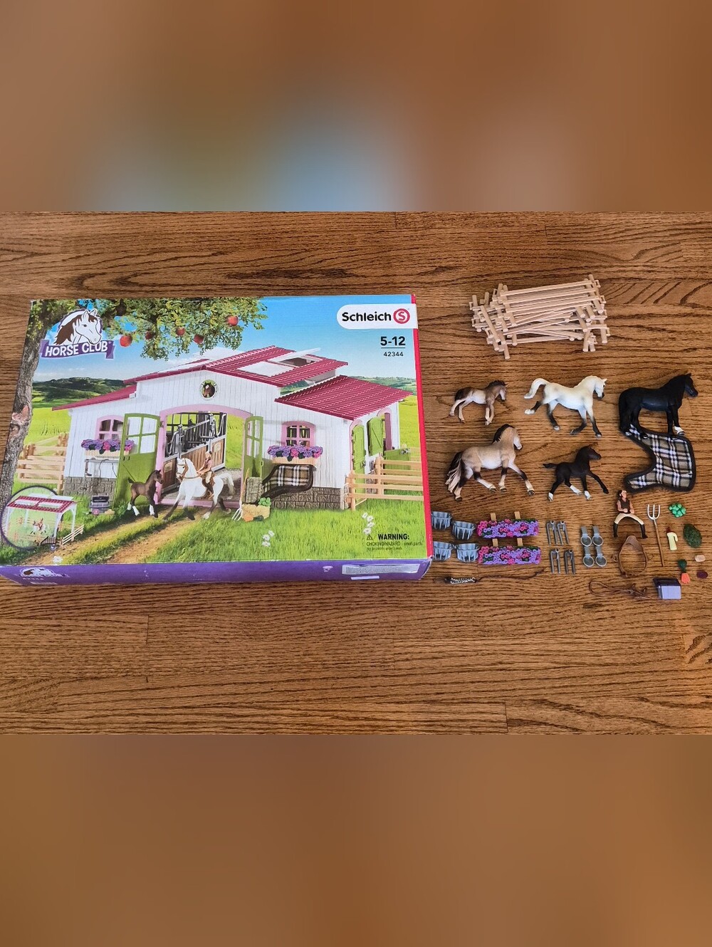 Schleich Horse Club Stable Playset +extras